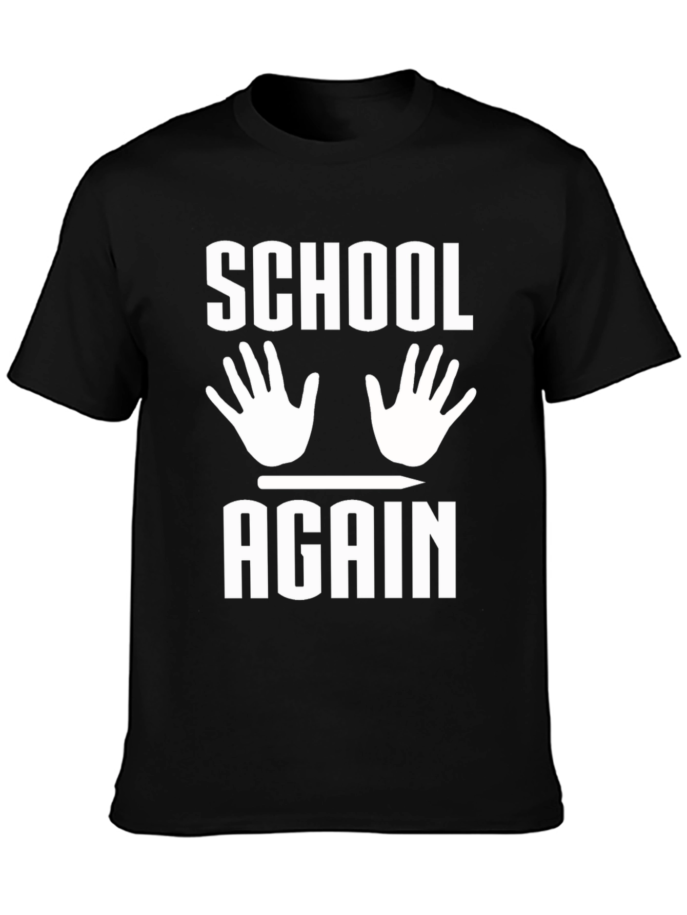 School Again T-Shirt Funny Back to School Tee