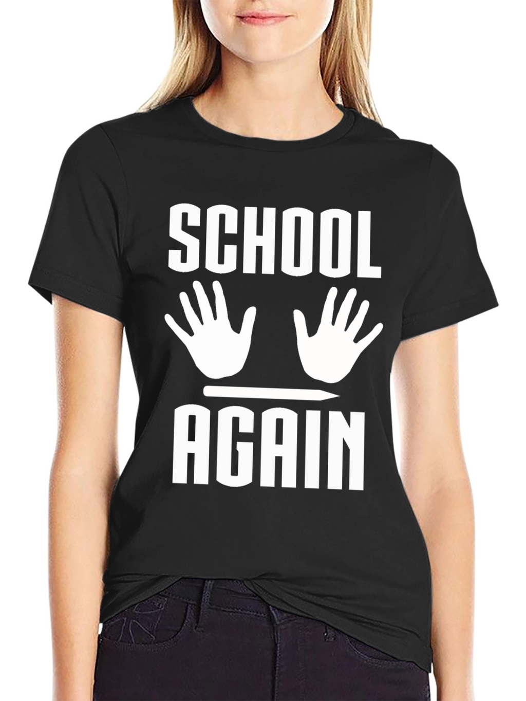 School Again T-Shirt Funny Back to School Tee