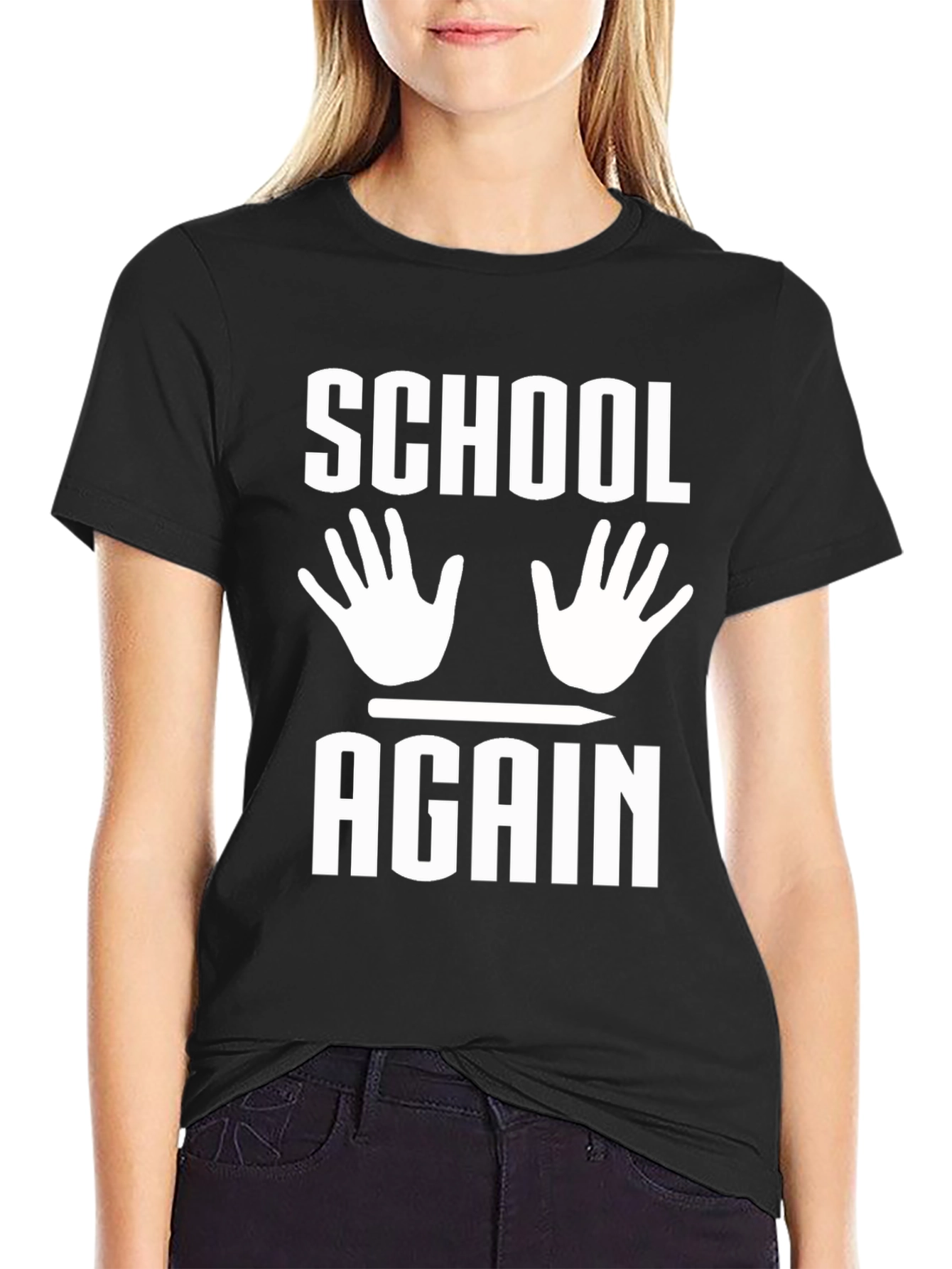School Again T-Shirt Funny Back to School Tee