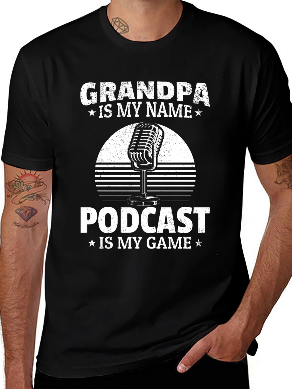 Grandpa Podcast T-Shirt