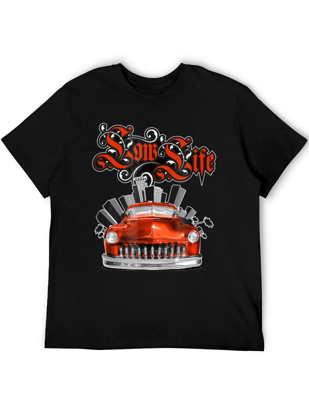 Low Life Classic Car Graphic Tee