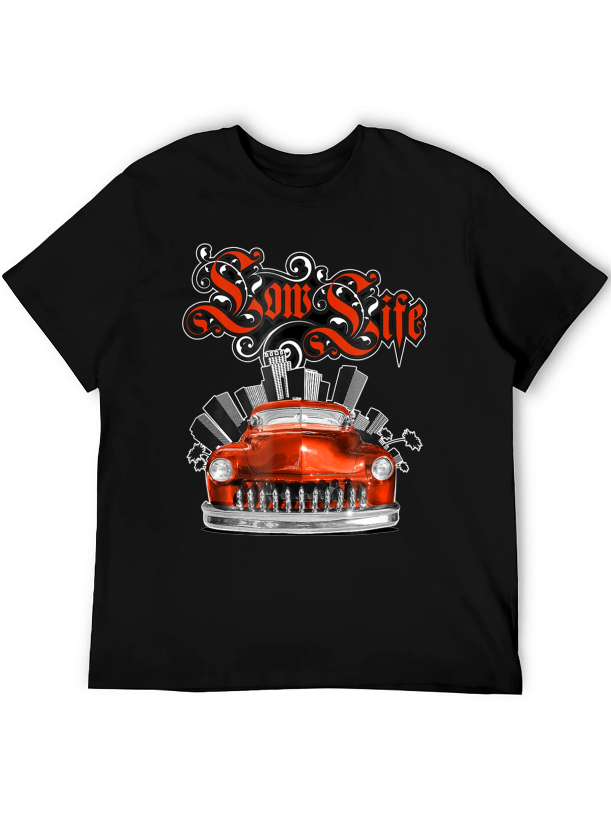 Low Life Classic Car Graphic Tee