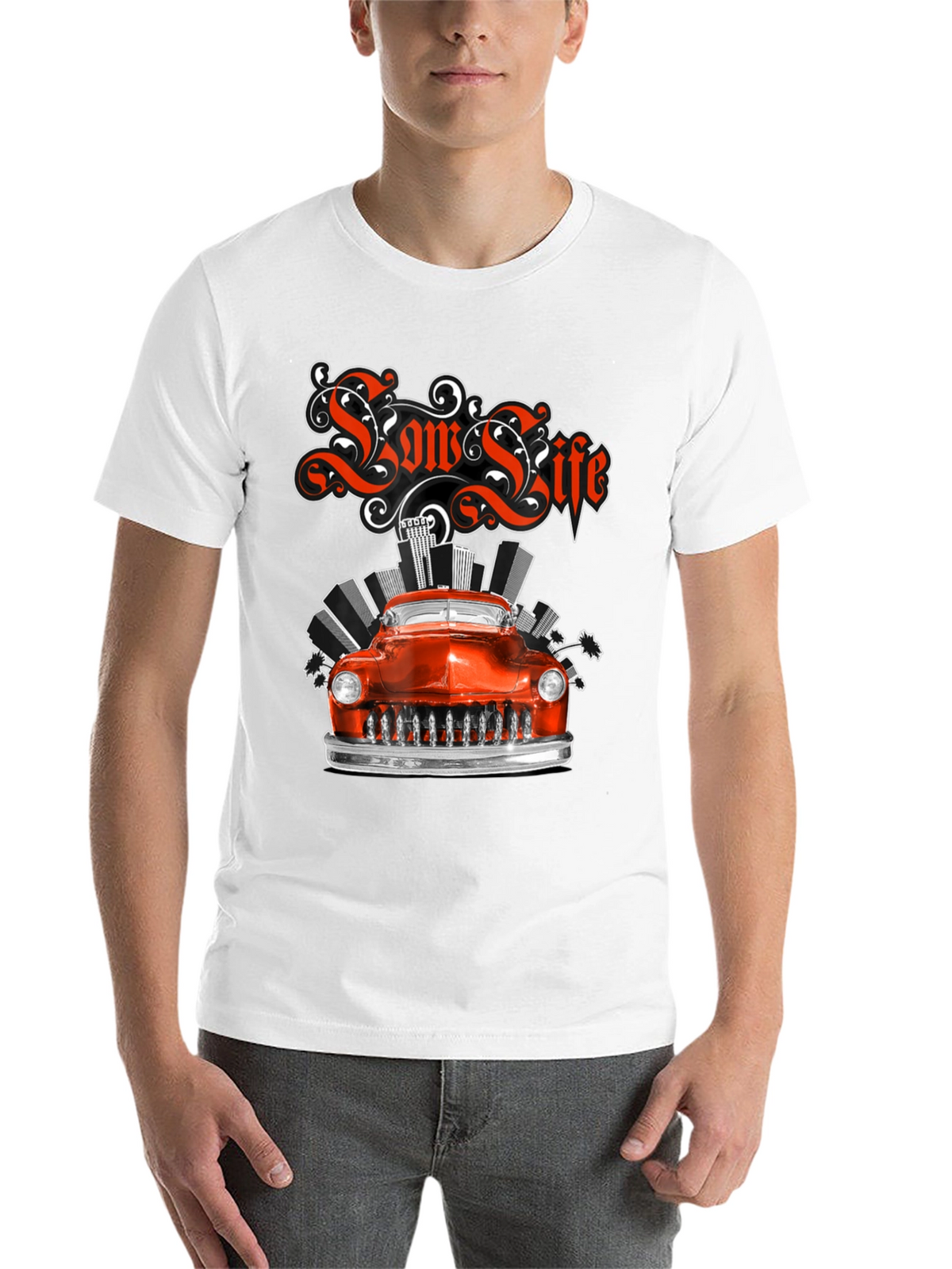Low Life Classic Car Graphic Tee