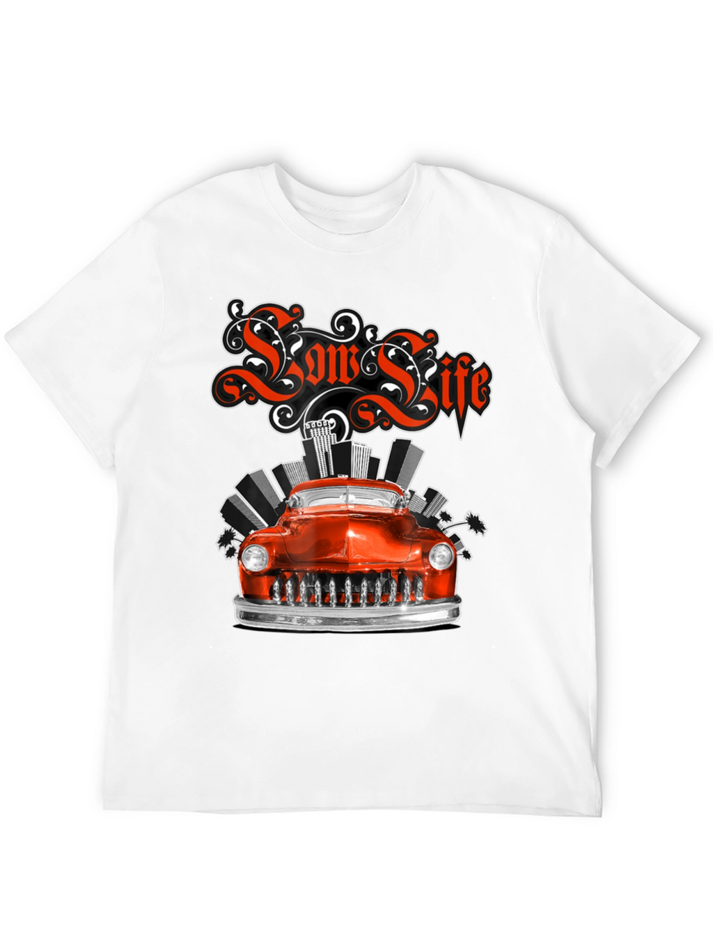 Low Life Classic Car Graphic Tee