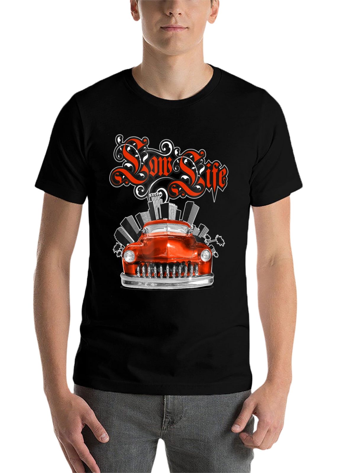 Low Life Classic Car Graphic Tee