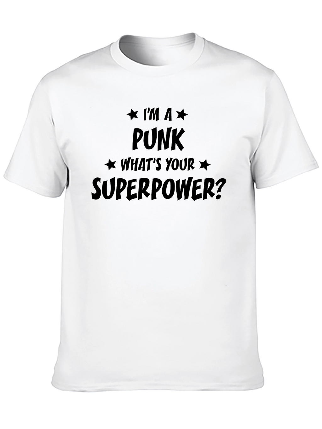 Punk Superpower Graphic T-Shirt