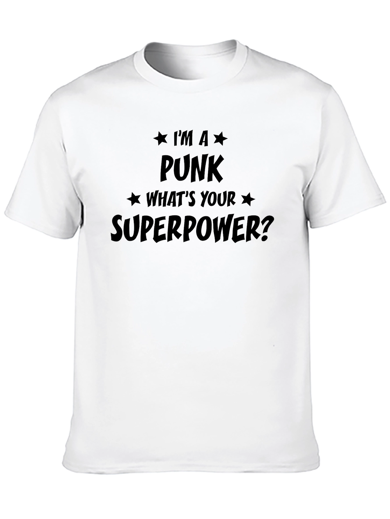 Punk Superpower Graphic T-Shirt