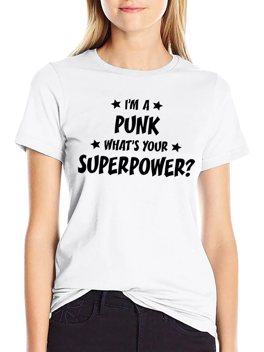 Punk Superpower Graphic T-Shirt