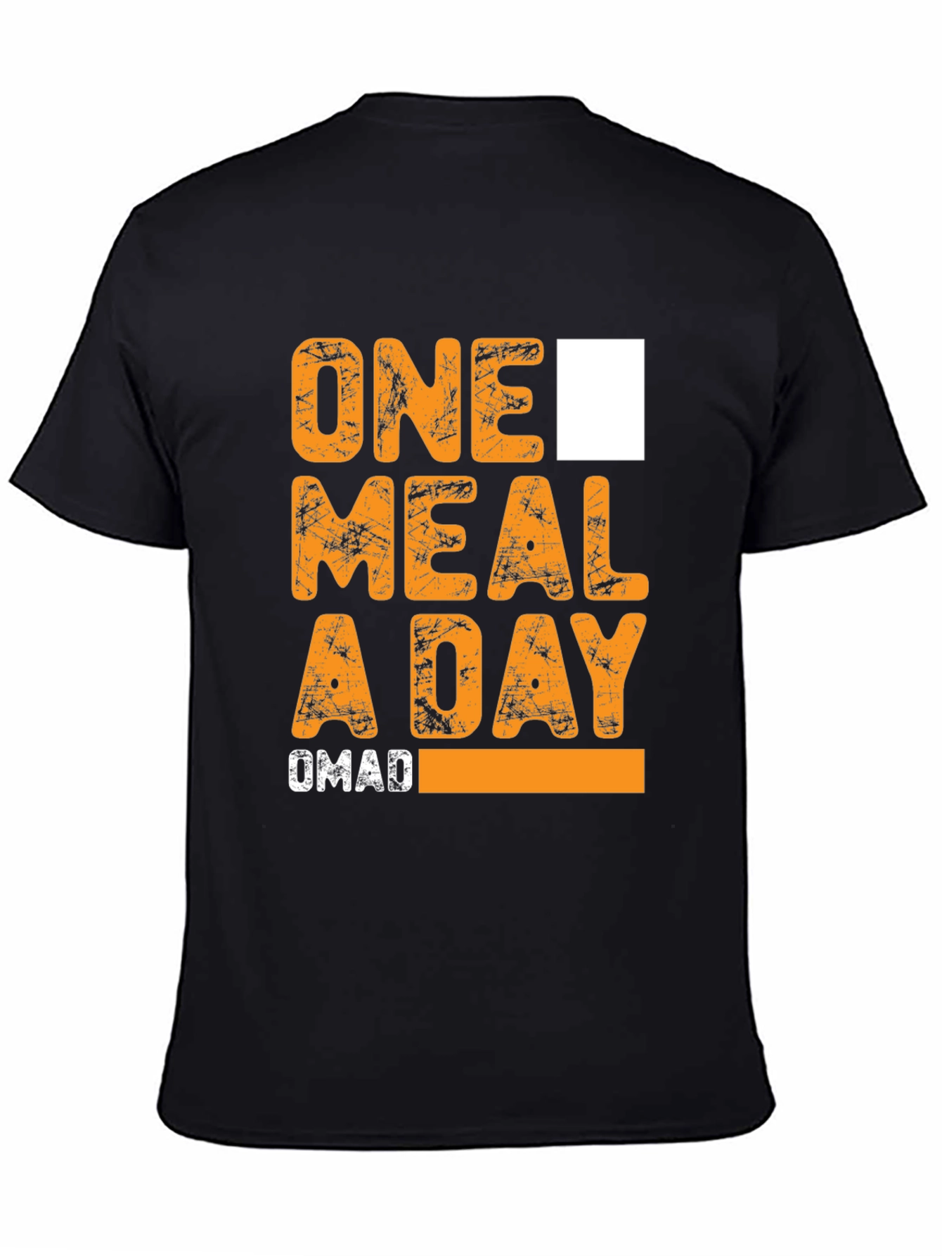 OMAD One Meal A Day Black T-Shirt