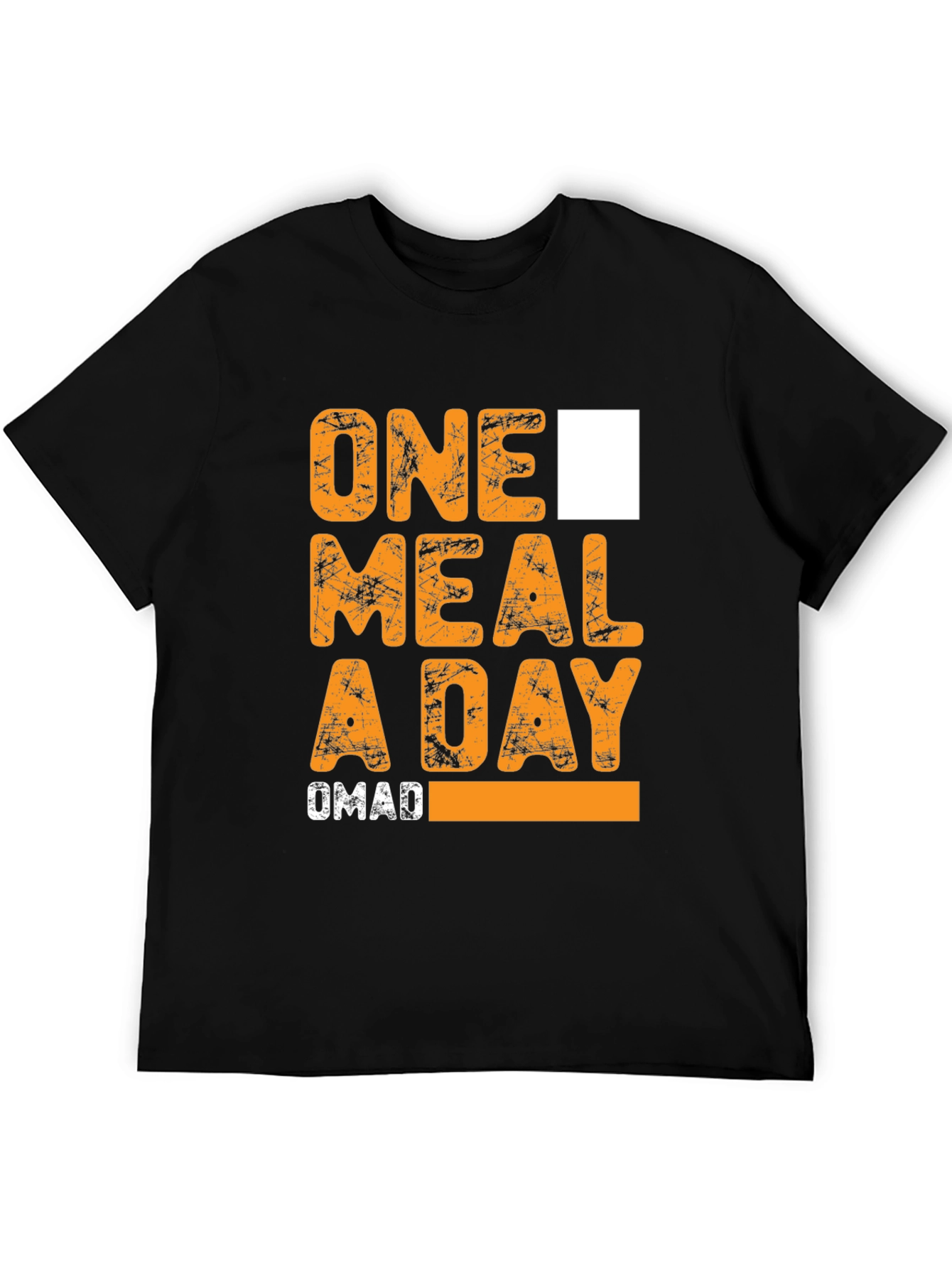 OMAD One Meal A Day Black T-Shirt