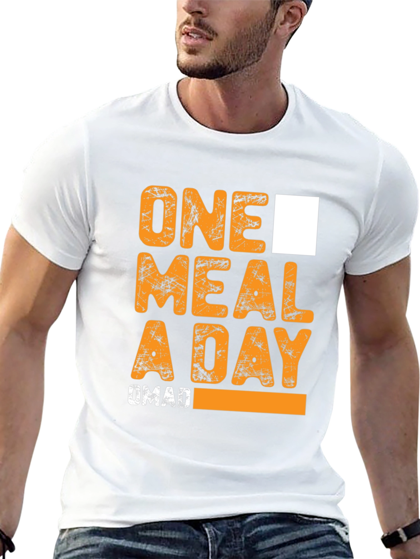 OMAD One Meal A Day Black T-Shirt