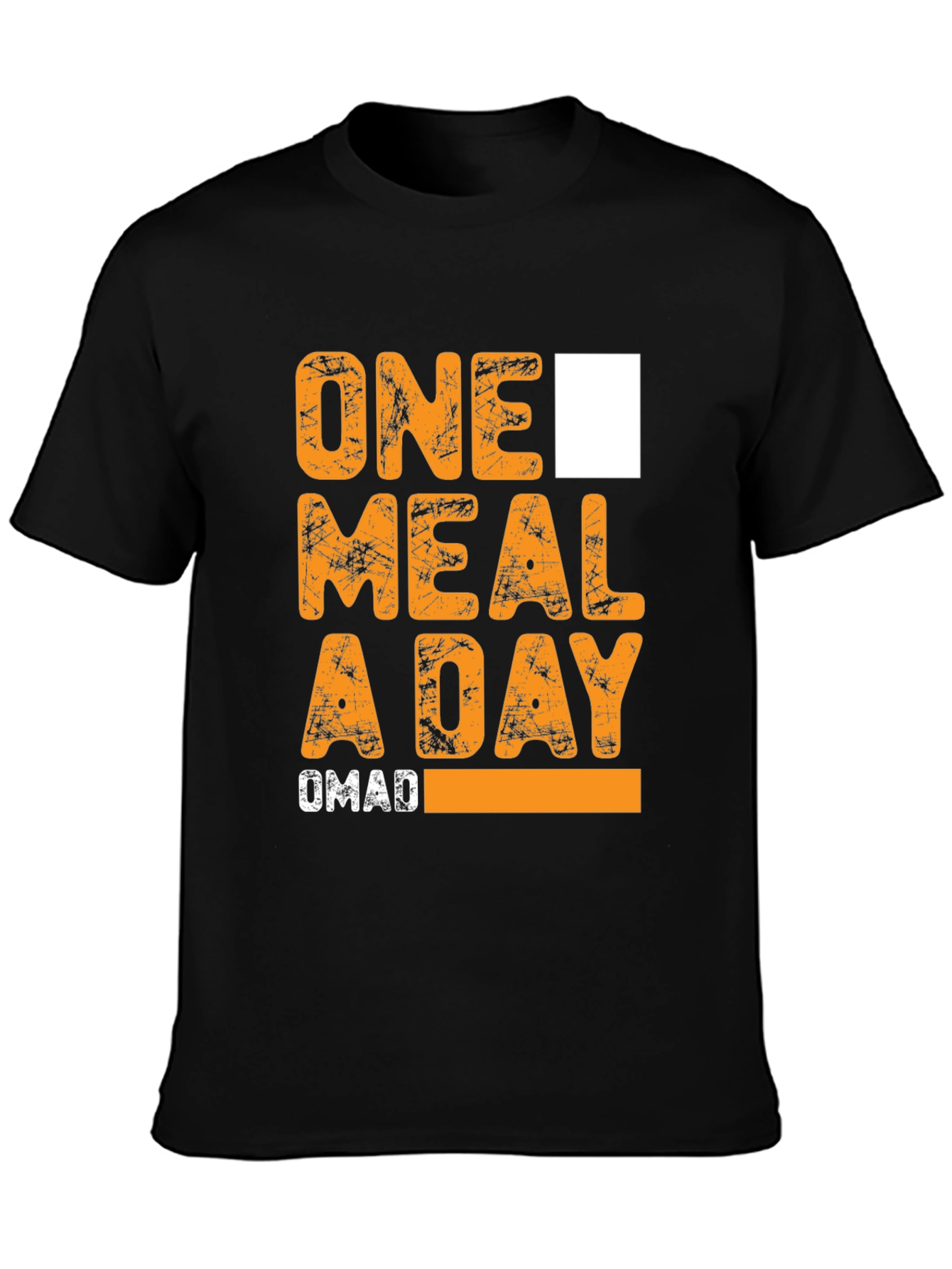 OMAD One Meal A Day Black T-Shirt