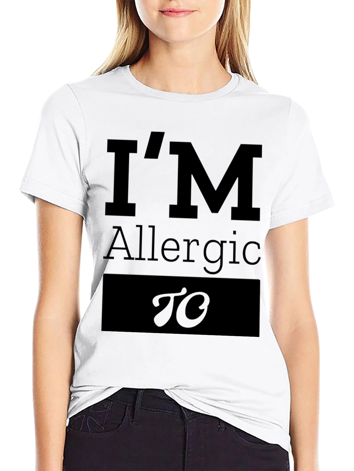 Im Allergic To Funny T-Shirt