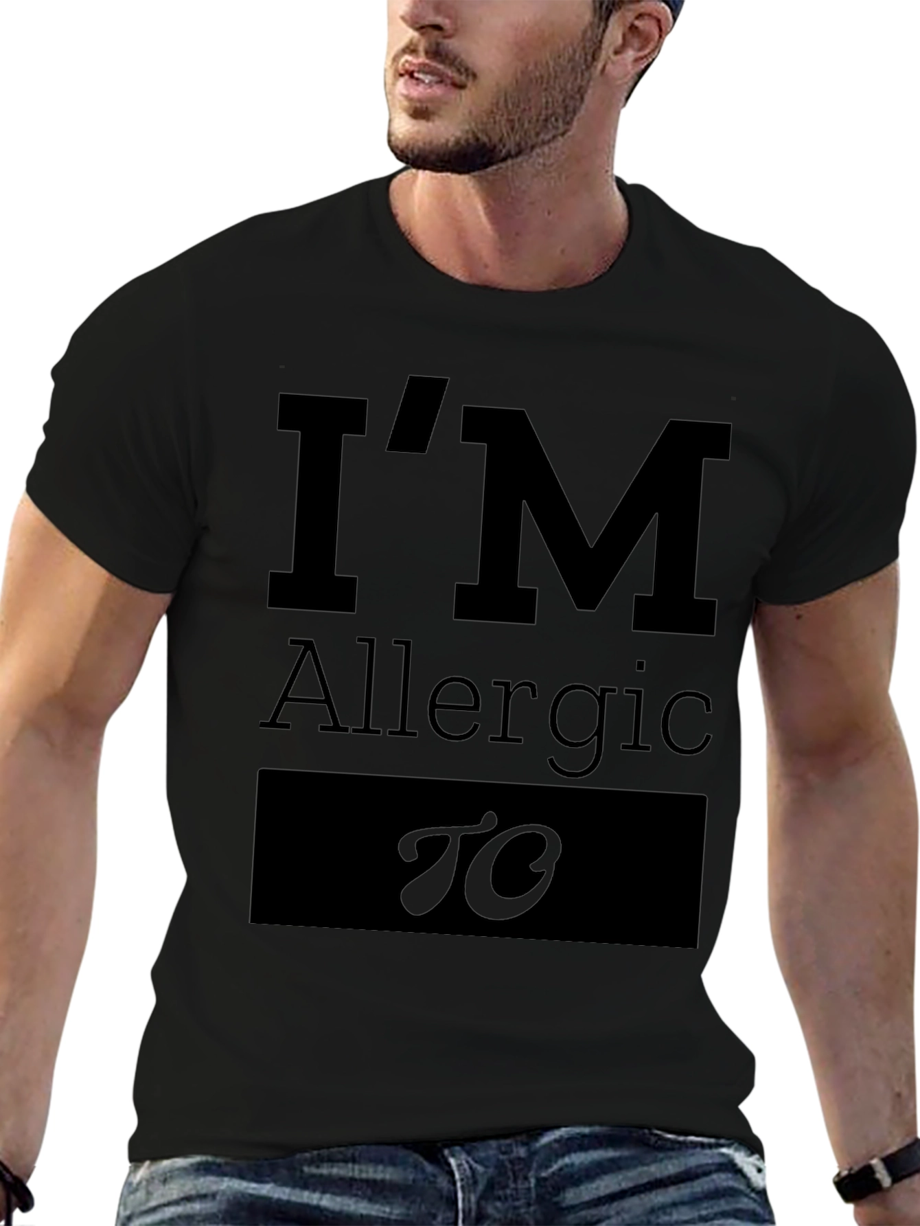 Im Allergic To Funny T-Shirt