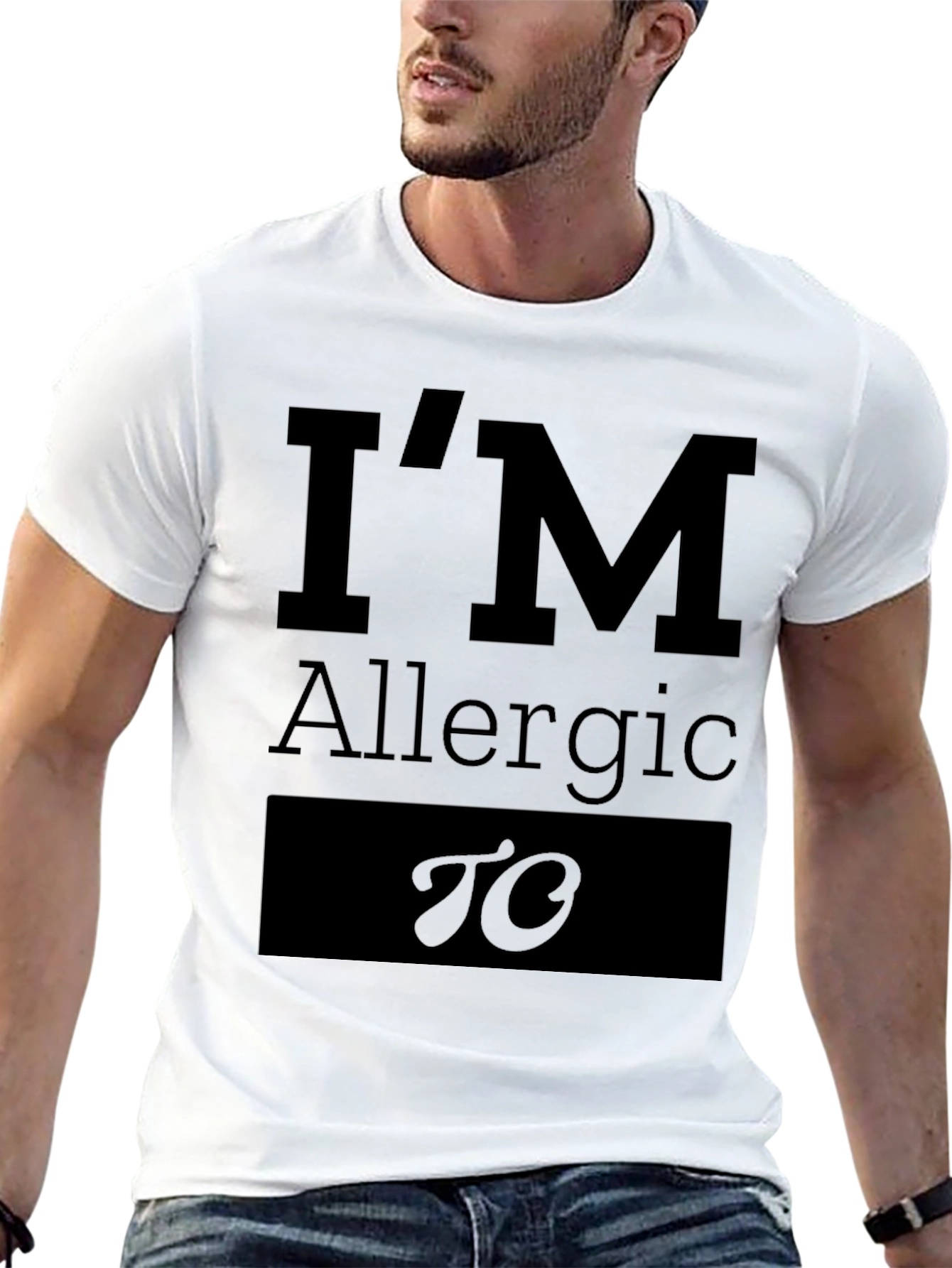 Im Allergic To Funny T-Shirt