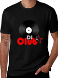 DJ Club Graphic Tee - Black T-Shirt
