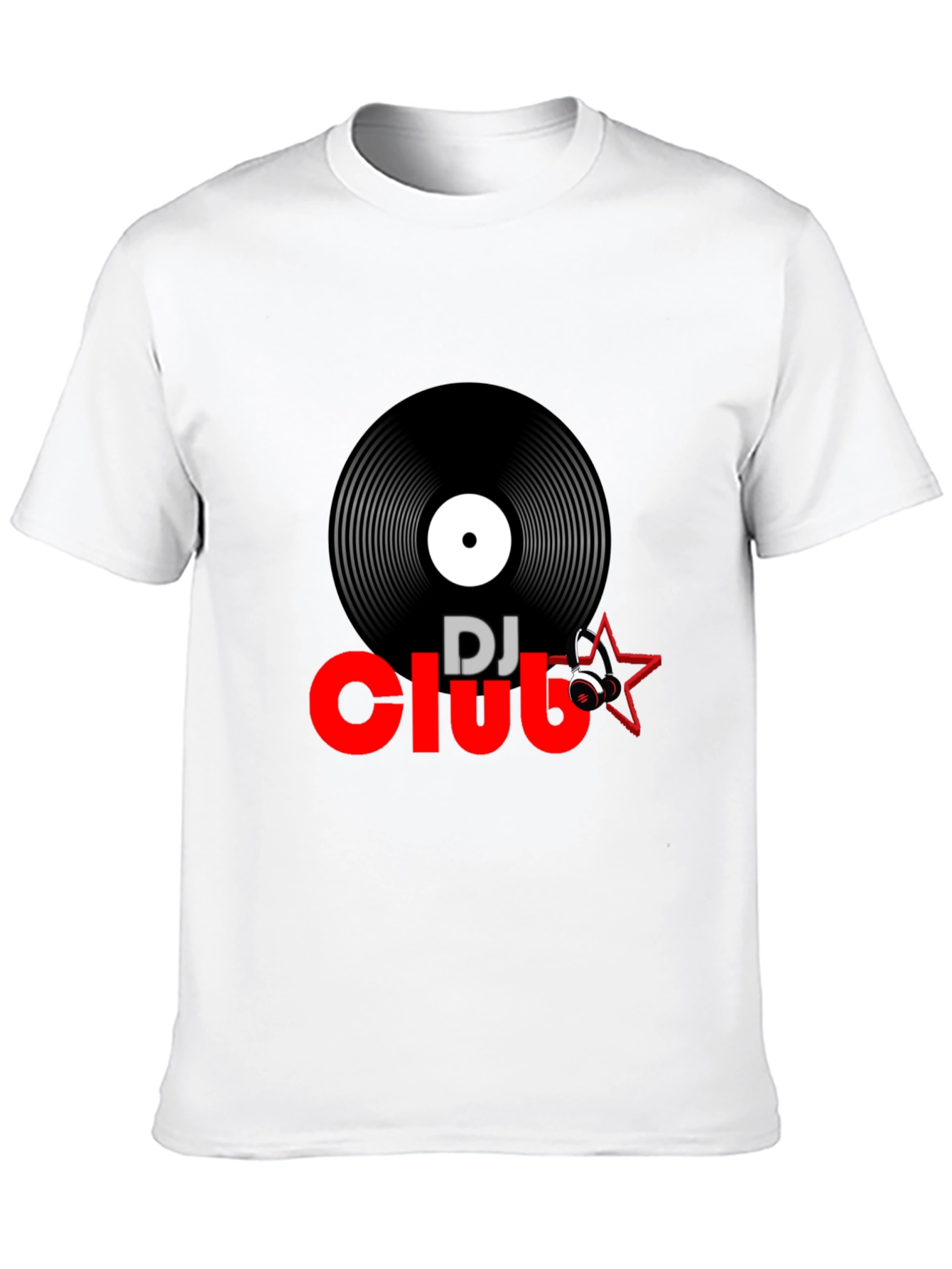 DJ Club Graphic Tee - Black T-Shirt