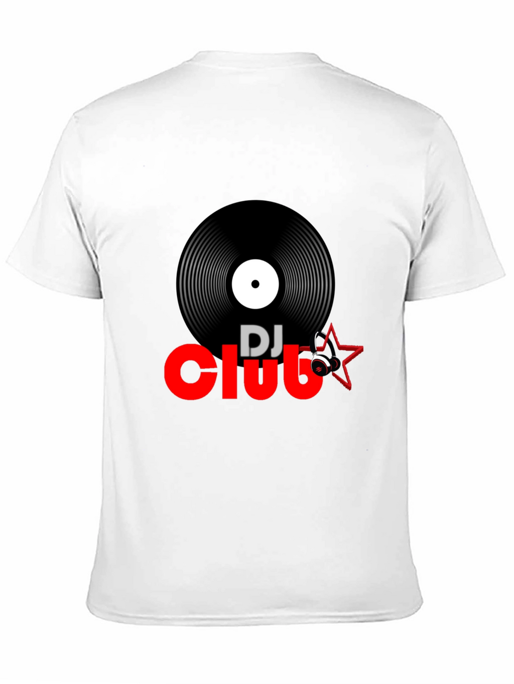 DJ Club Graphic Tee - Black T-Shirt