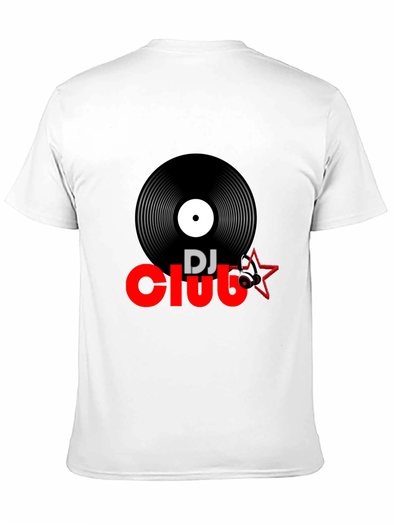 DJ Club Graphic Tee - Black T-Shirt