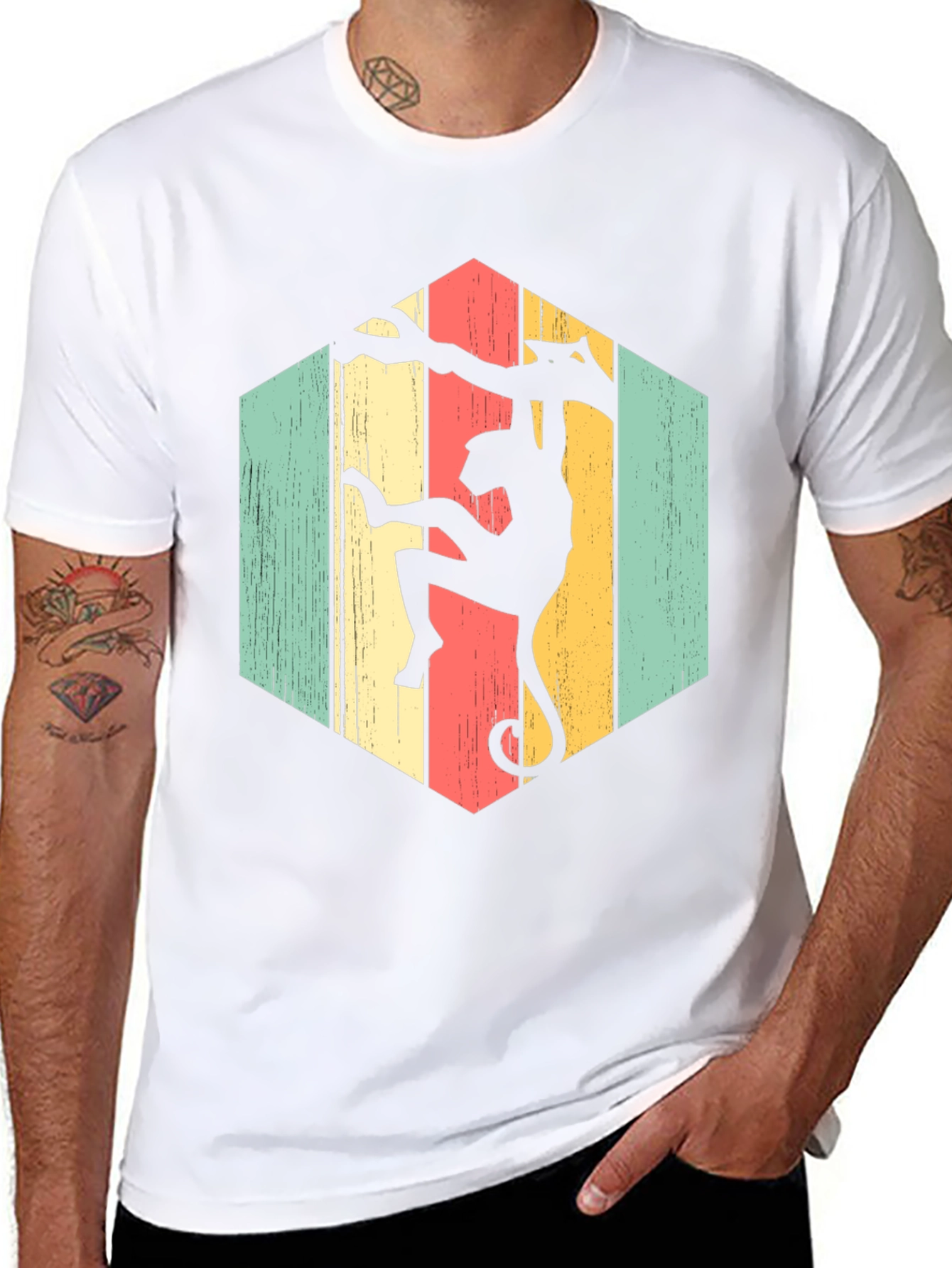 Monkeying Around Retro Graphic T-Shirt
