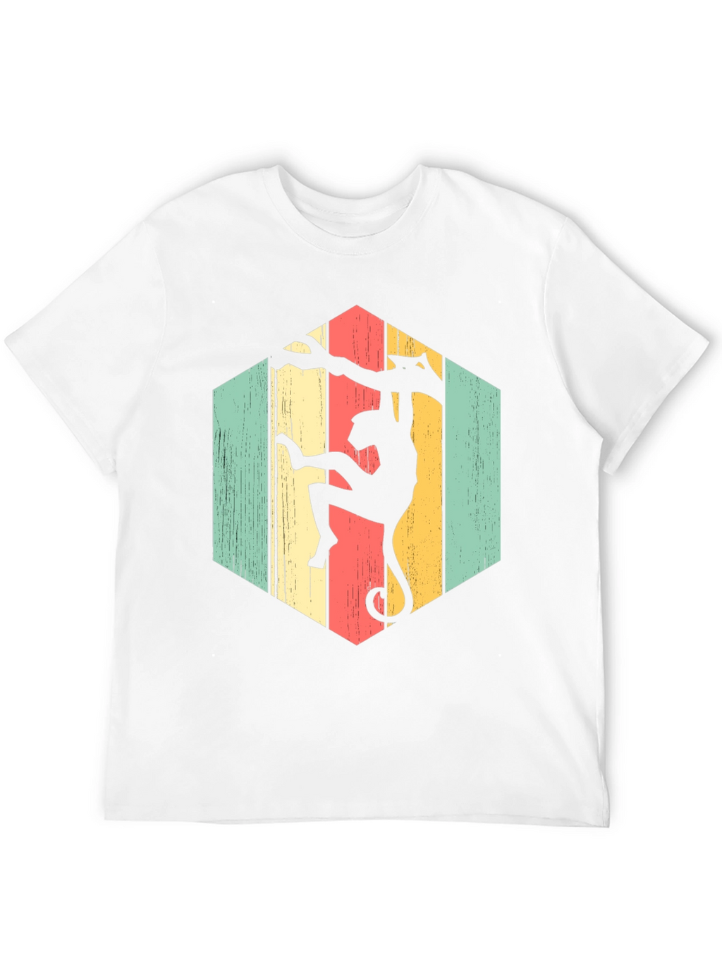 Monkeying Around Retro Graphic T-Shirt