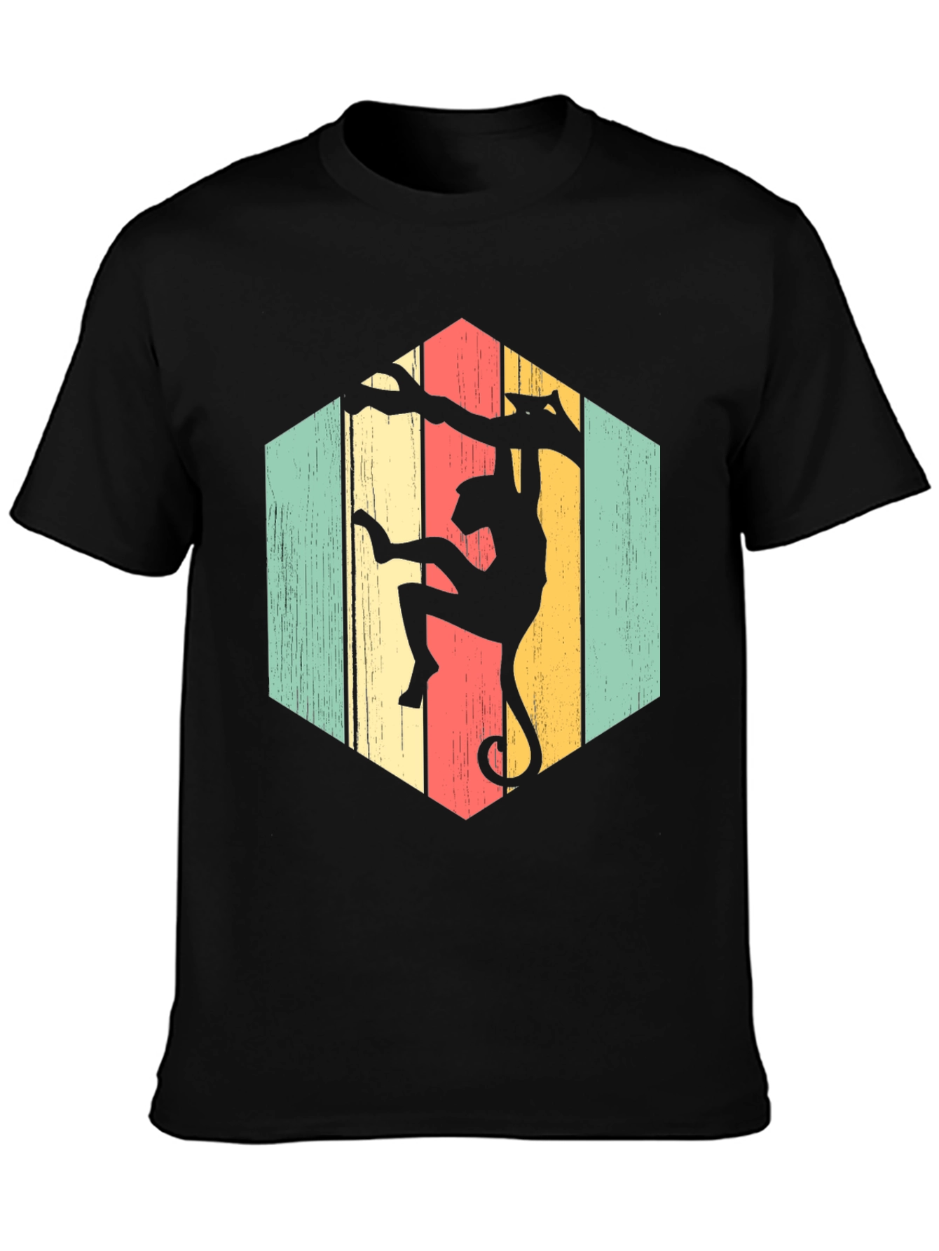 Monkeying Around Retro Graphic T-Shirt