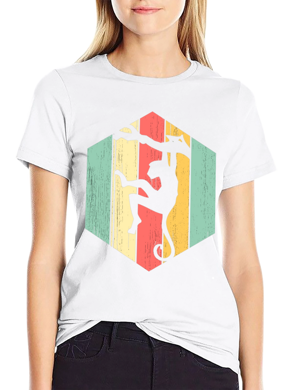 Monkeying Around Retro Graphic T-Shirt
