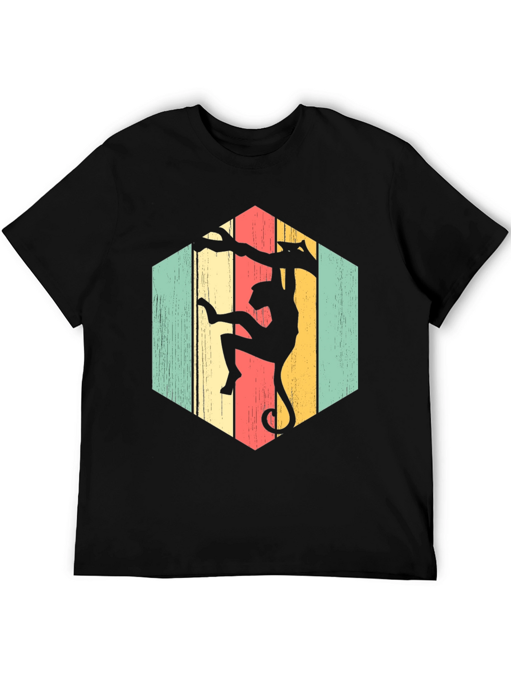 Monkeying Around Retro Graphic T-Shirt