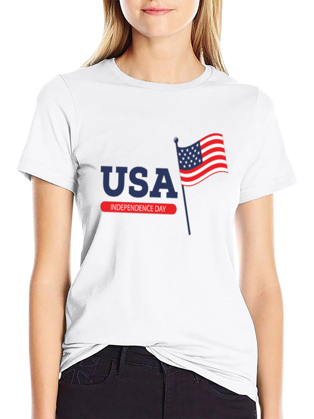 USA Independence Day Graphic T-Shirt