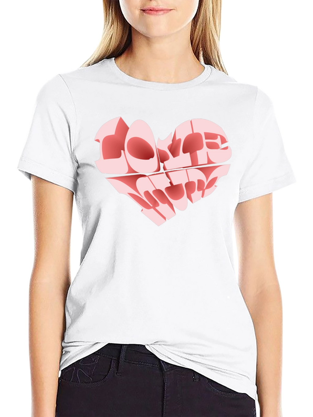 Love You Heart T-Shirt