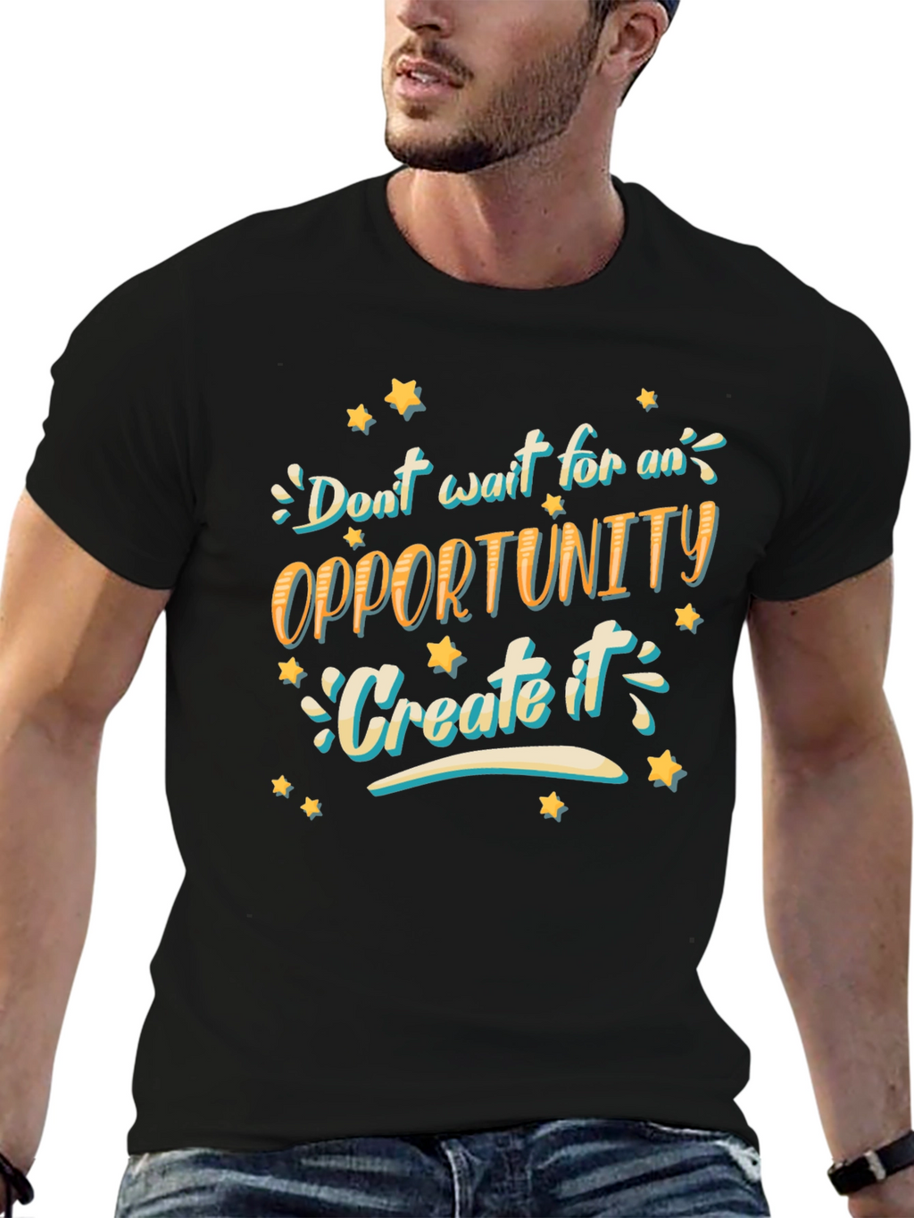 Opportunity Black T-Shirt