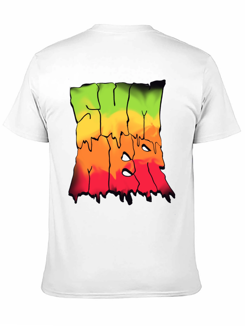 Rasta Drip Graphic Tee - Cool Streetwear Shirt