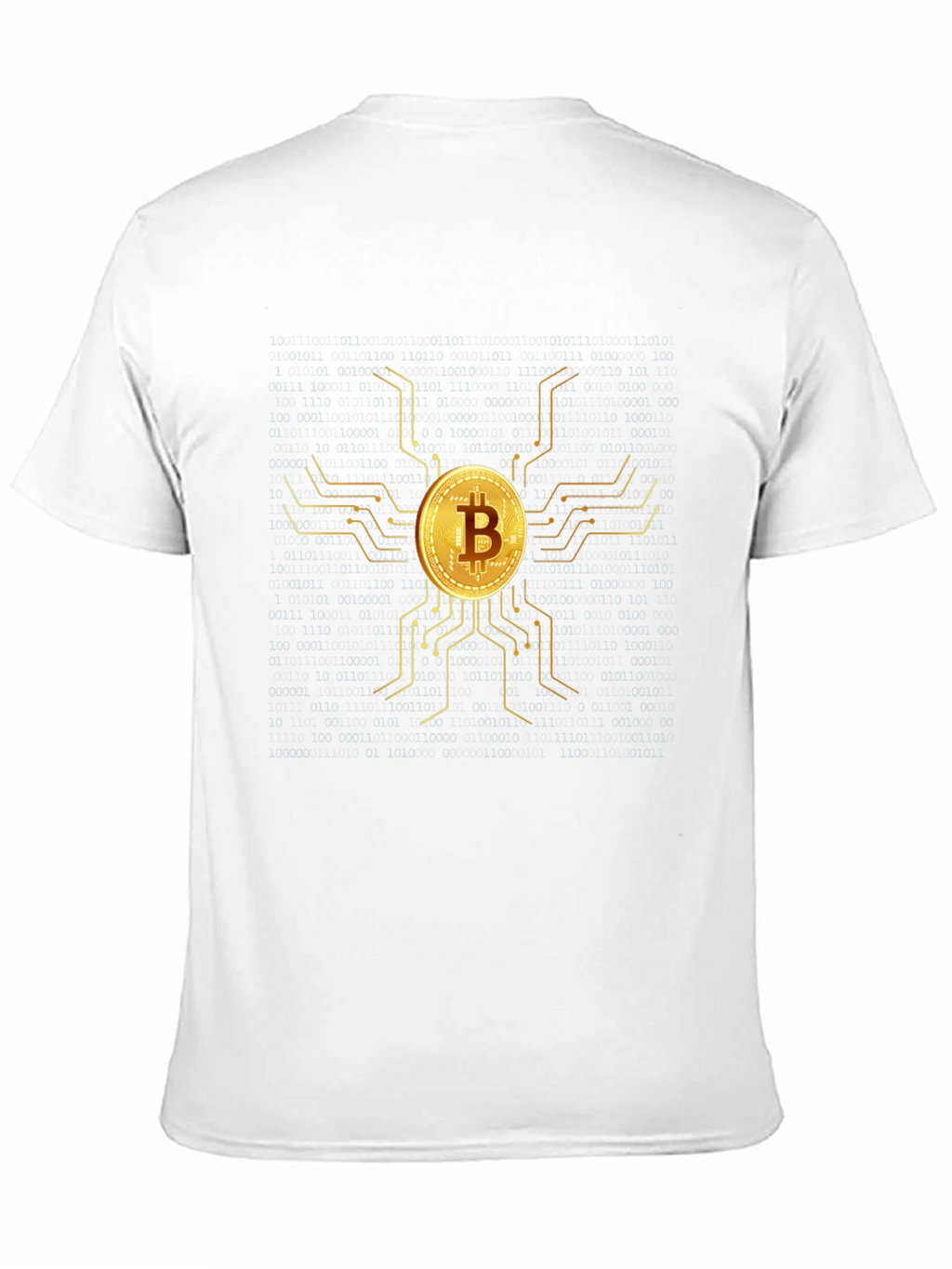 Bitcoin Circuit Black T-Shirt