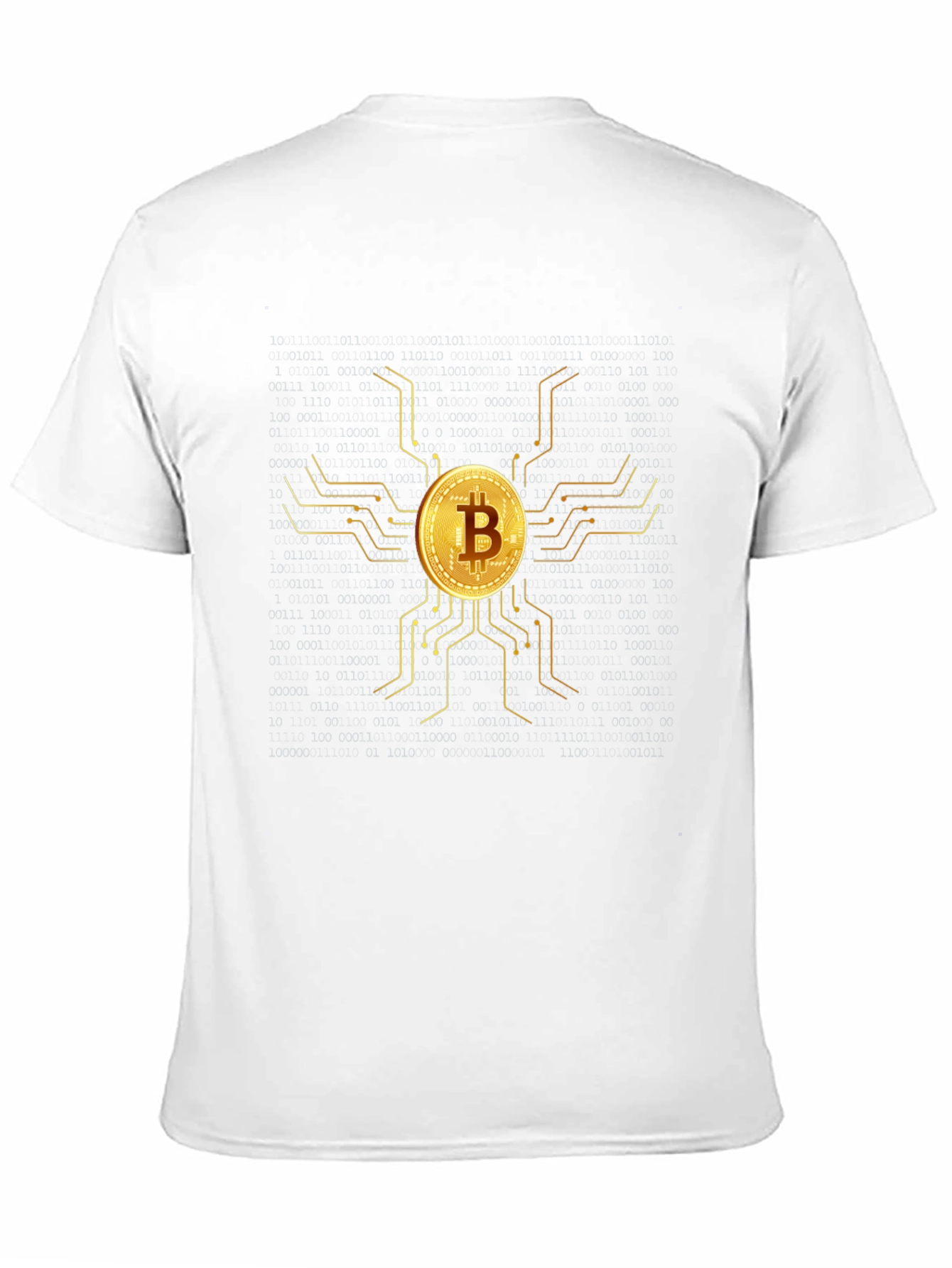 Bitcoin Circuit Black T-Shirt