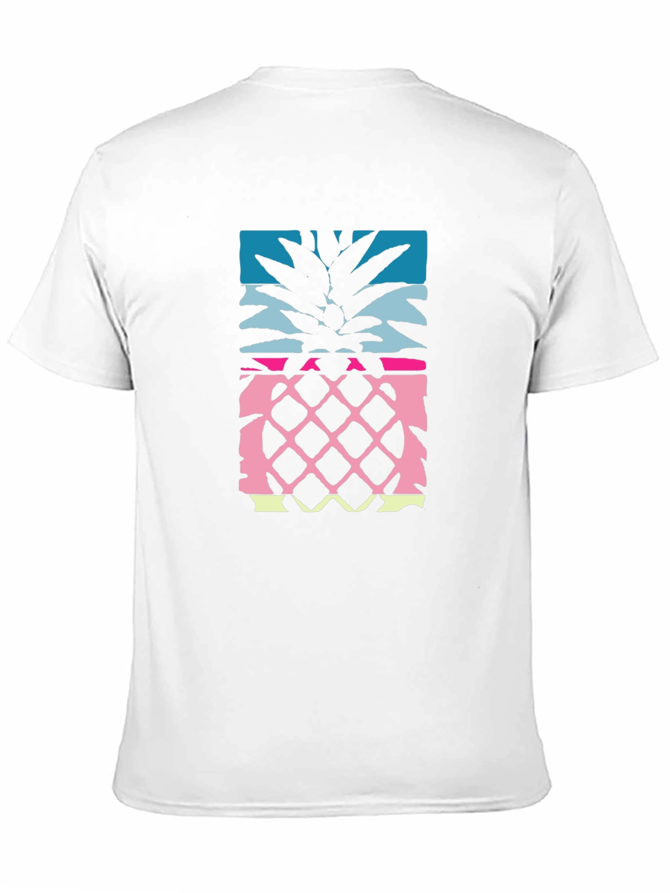 Tropical Pineapple Graphic T-Shirt