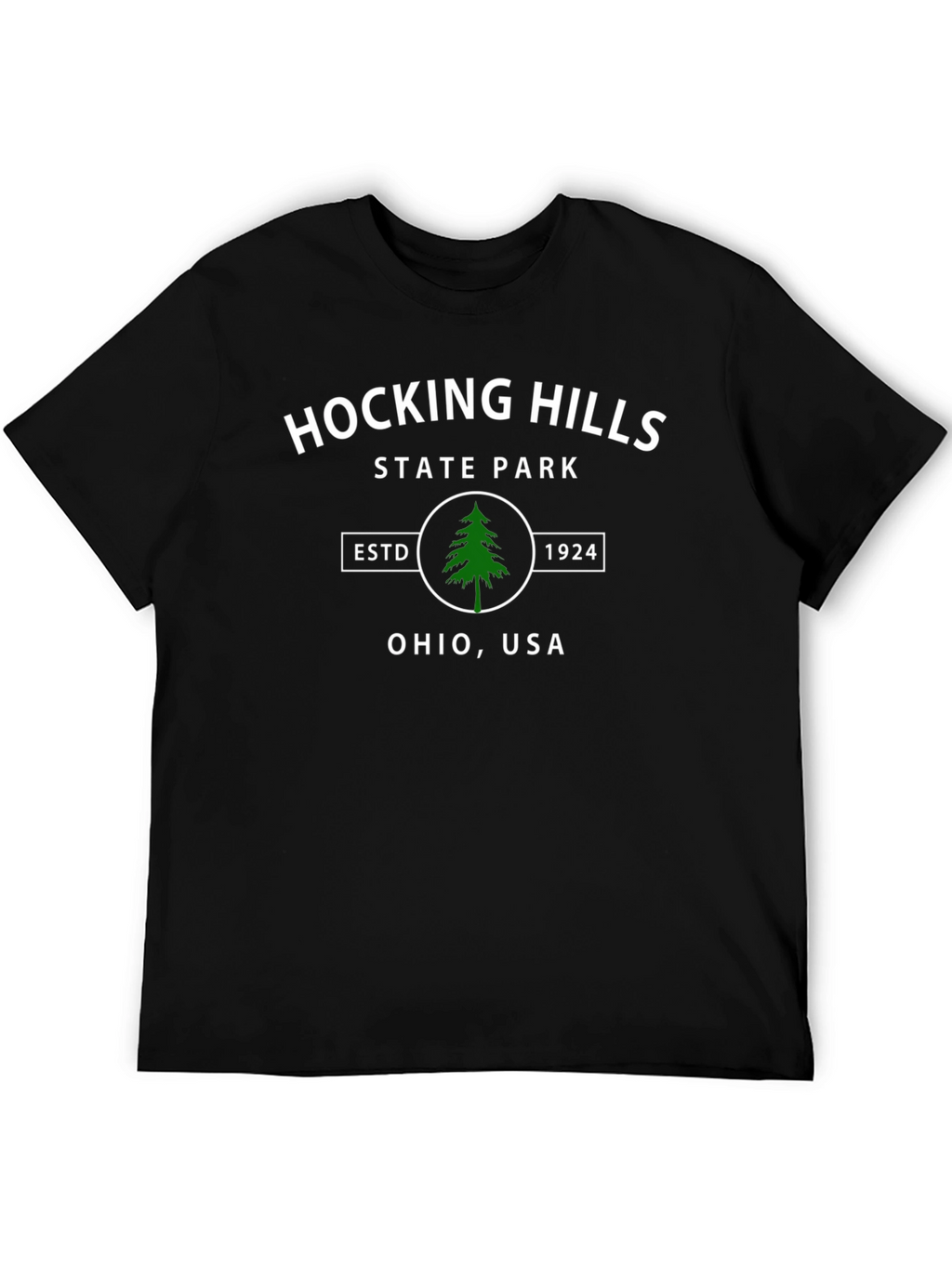 Hocking Hills State Park T-Shirt Black