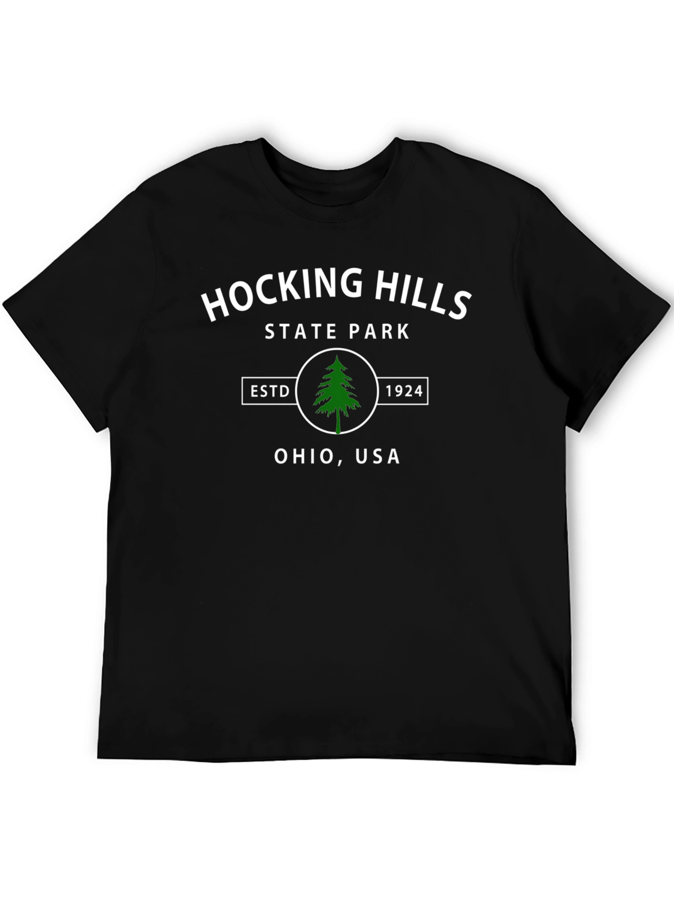 Hocking Hills State Park T-Shirt Black