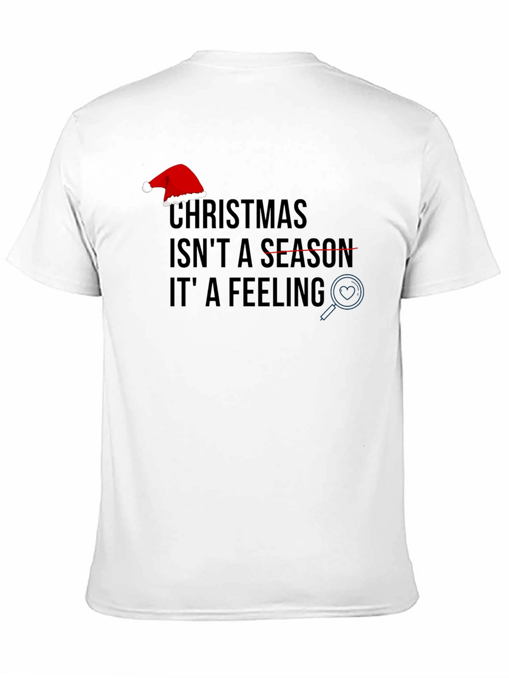 Christmas Feeling Graphic Tee - Holiday Spirit