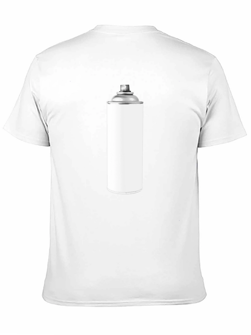 Spray Can Graphic Tee - Cool Art Shirt