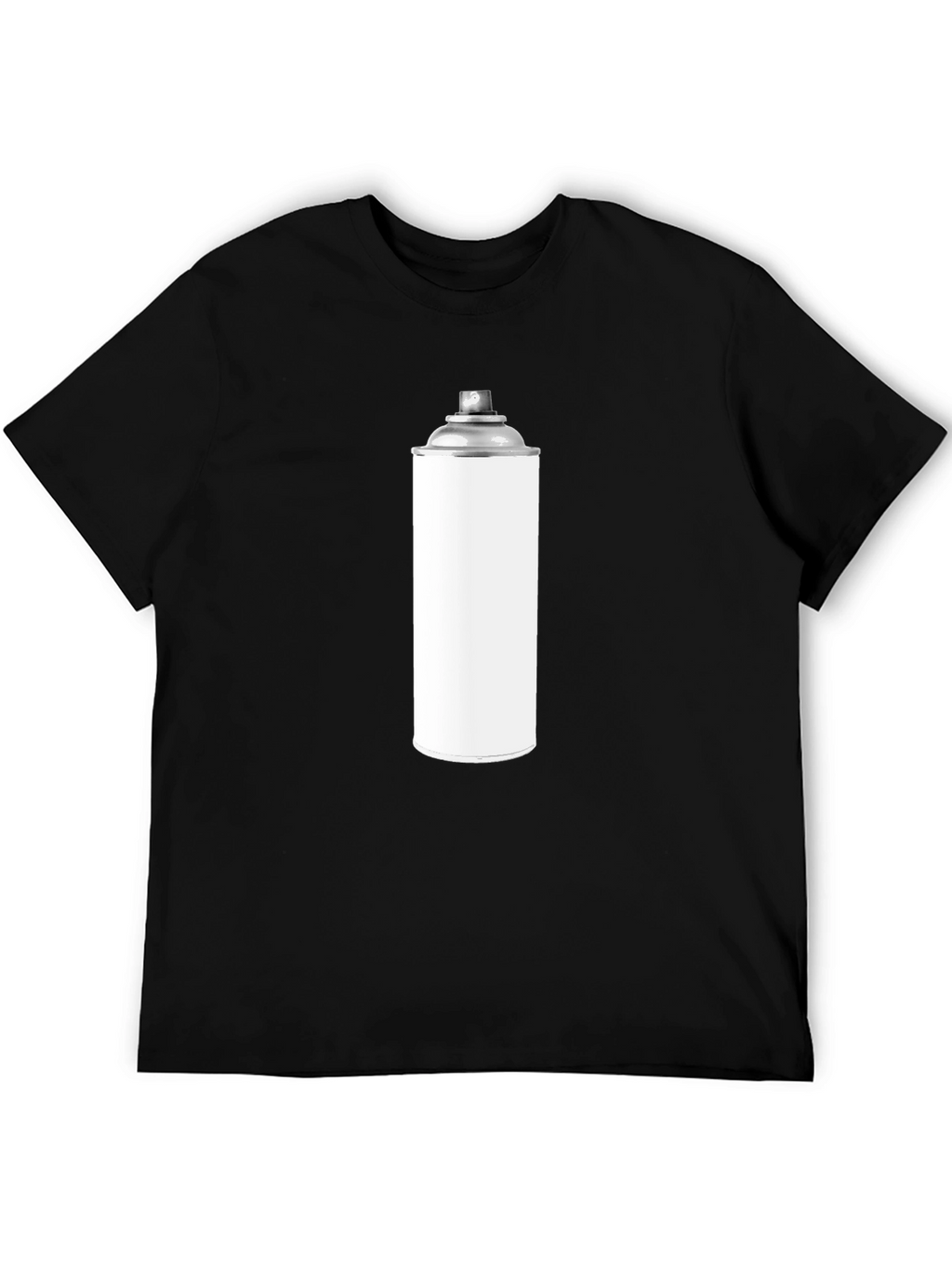 Spray Can Graphic Tee - Cool Art Shirt