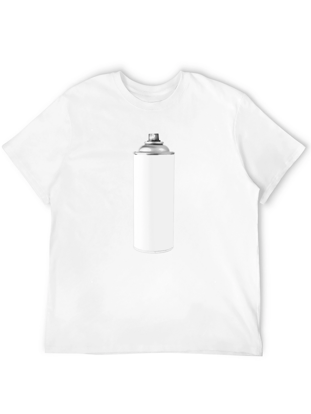 Spray Can Graphic Tee - Cool Art Shirt
