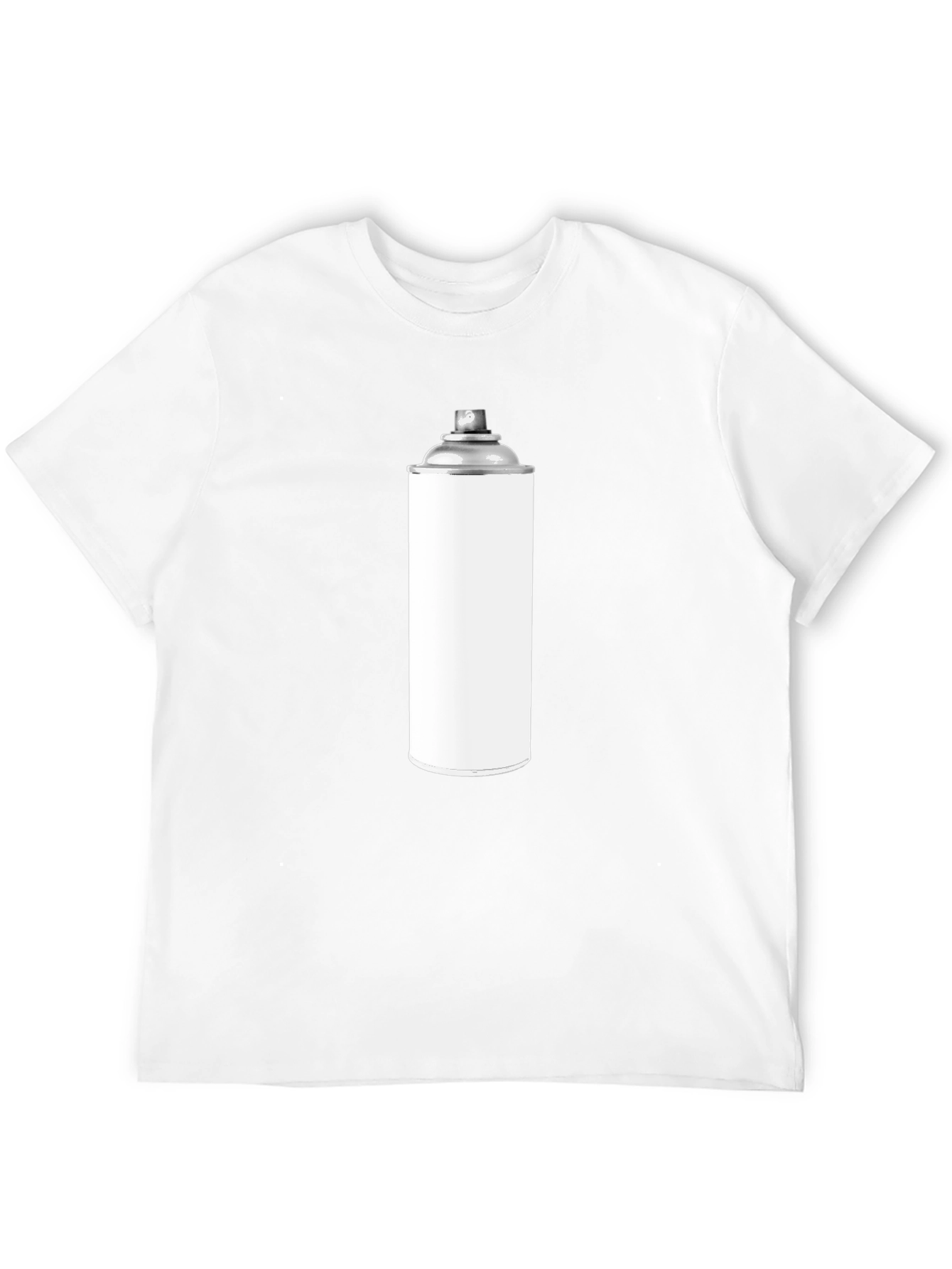 Spray Can Graphic Tee - Cool Art Shirt