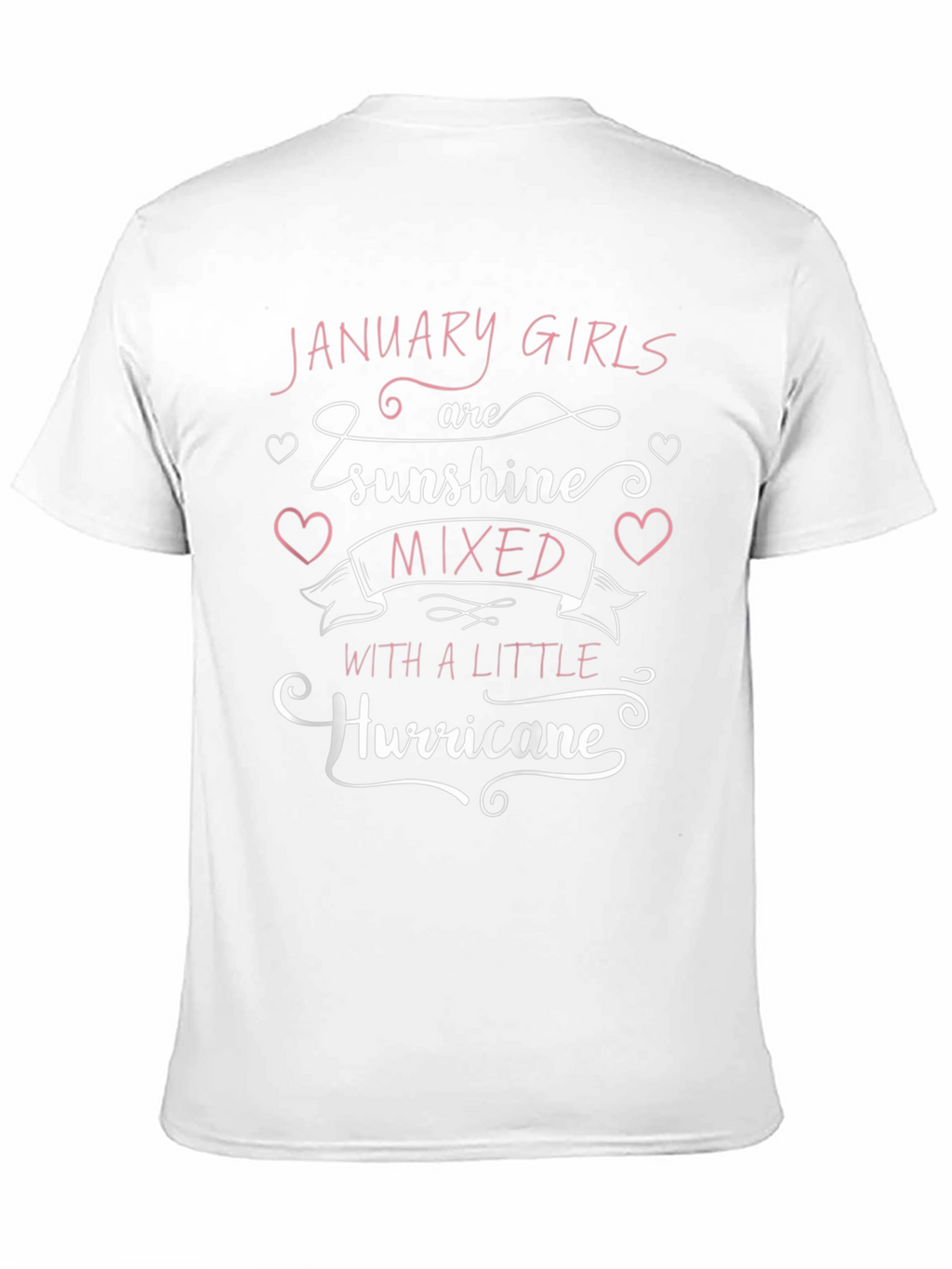 January Girl Sunshine Hurricane Black T-Shirt