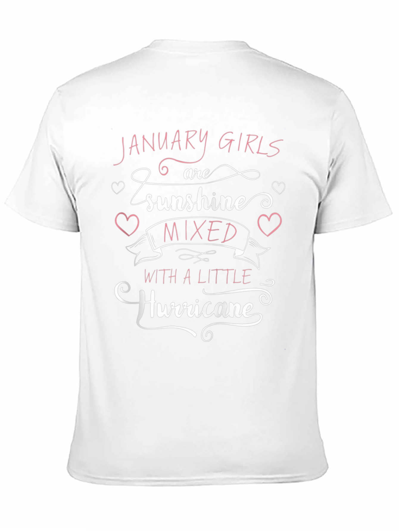 January Girl Sunshine Hurricane Black T-Shirt