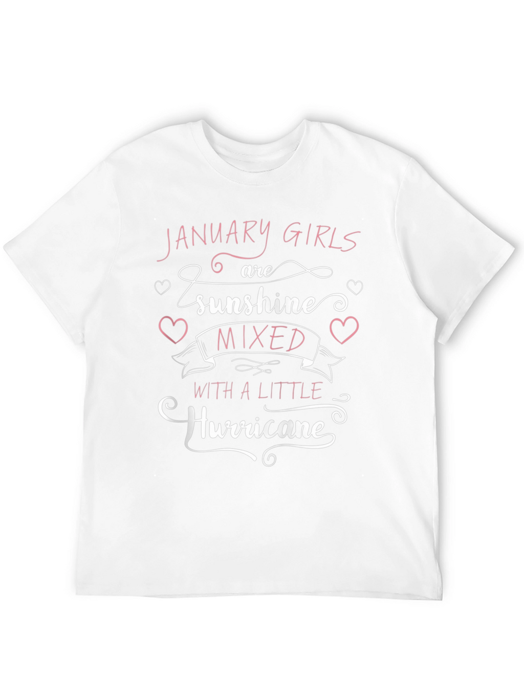 January Girl Sunshine Hurricane Black T-Shirt