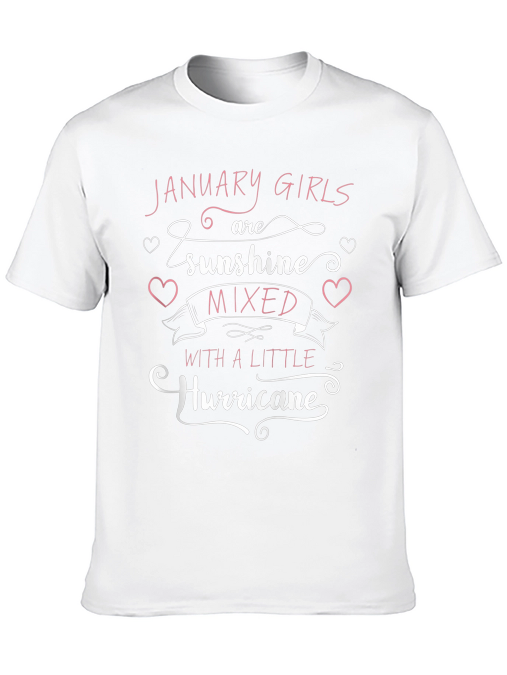 January Girl Sunshine Hurricane Black T-Shirt