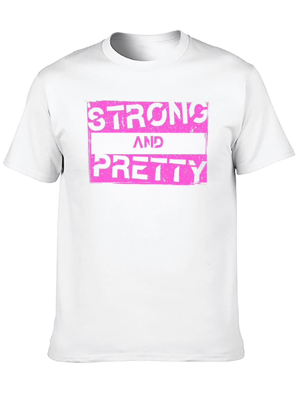Strong & Pretty Graphic T-Shirt - Black
