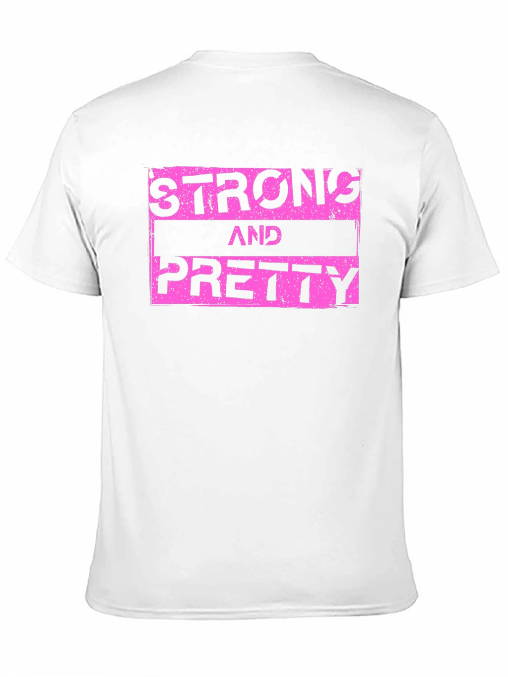 Strong & Pretty Graphic T-Shirt - Black