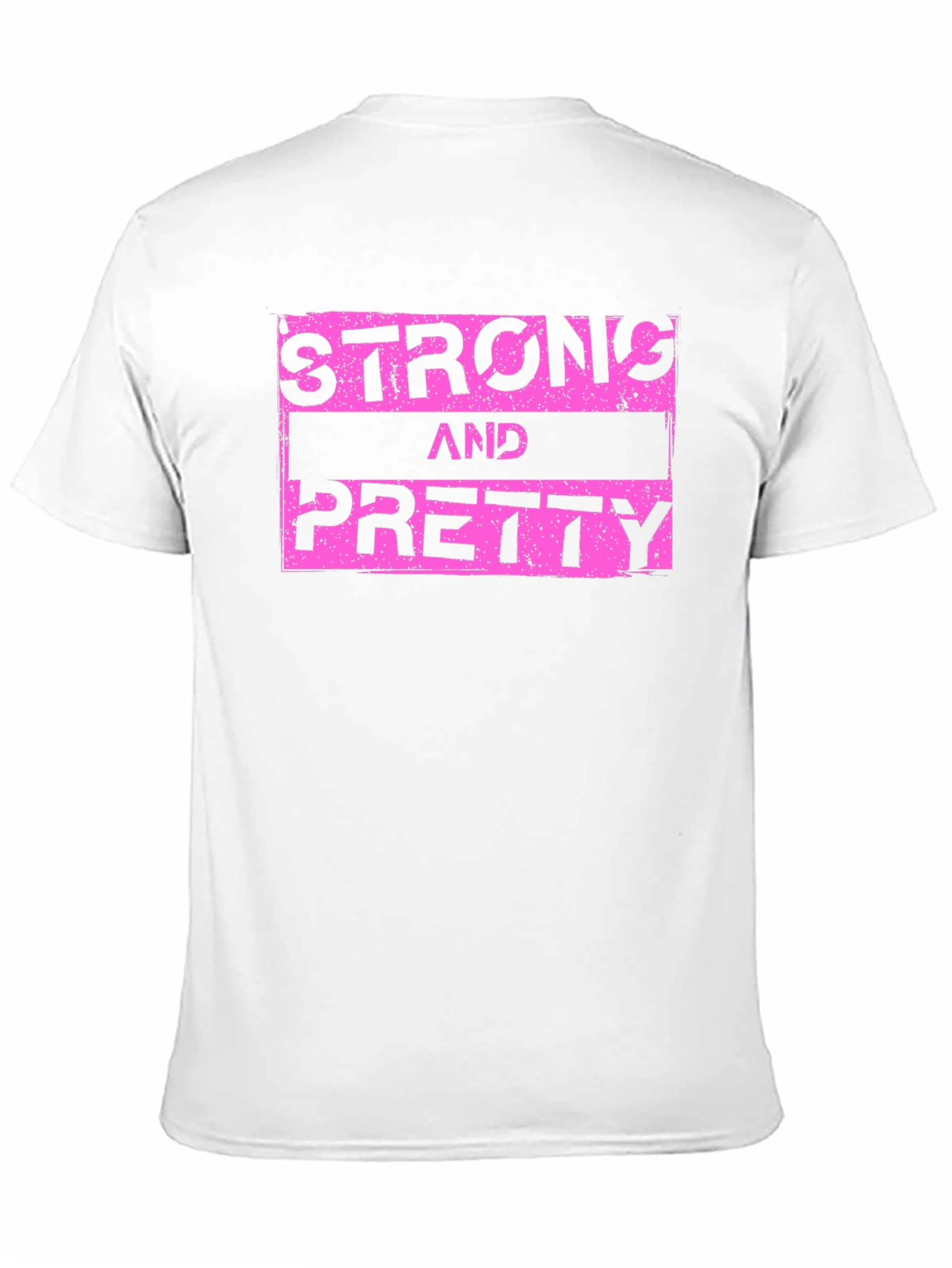 Strong & Pretty Graphic T-Shirt - Black