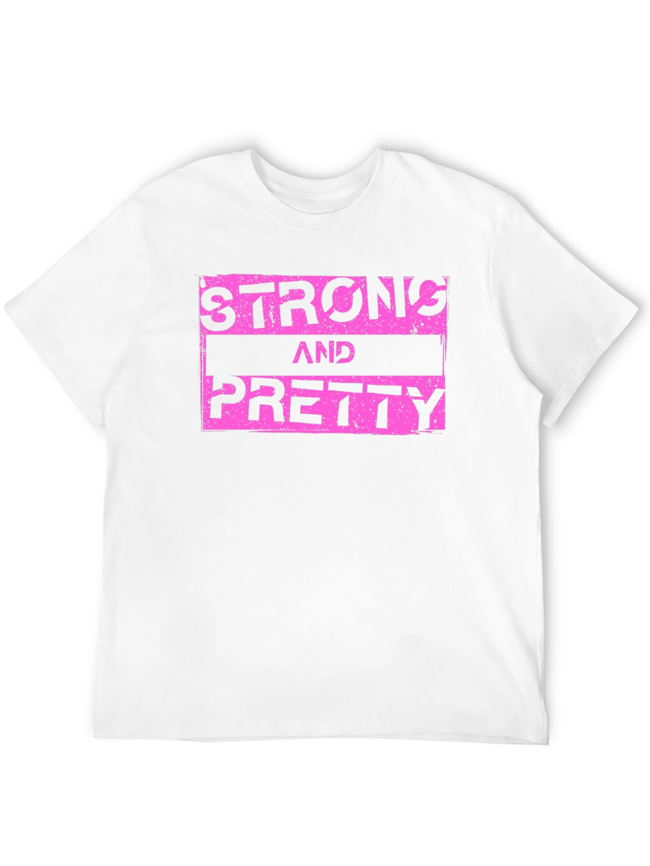 Strong & Pretty Graphic T-Shirt - Black